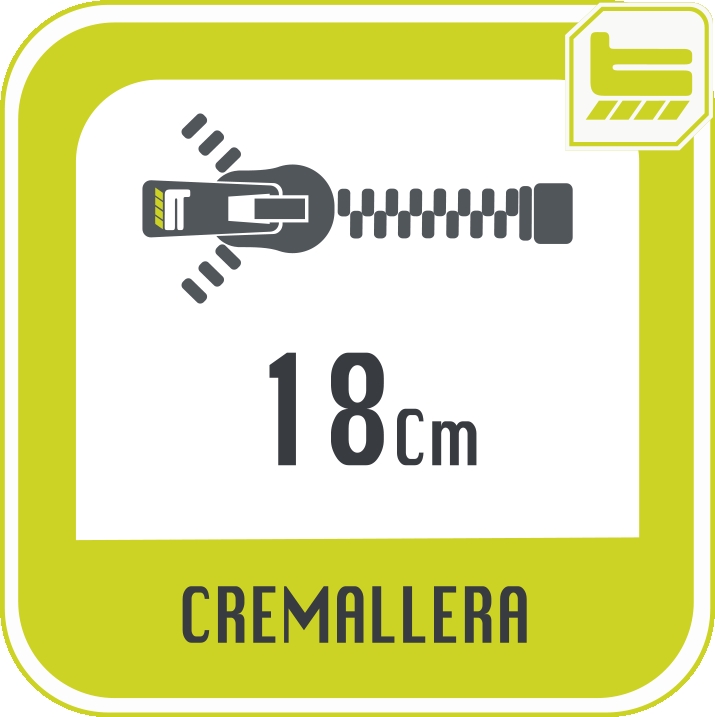 CREMALLERA 18 CM