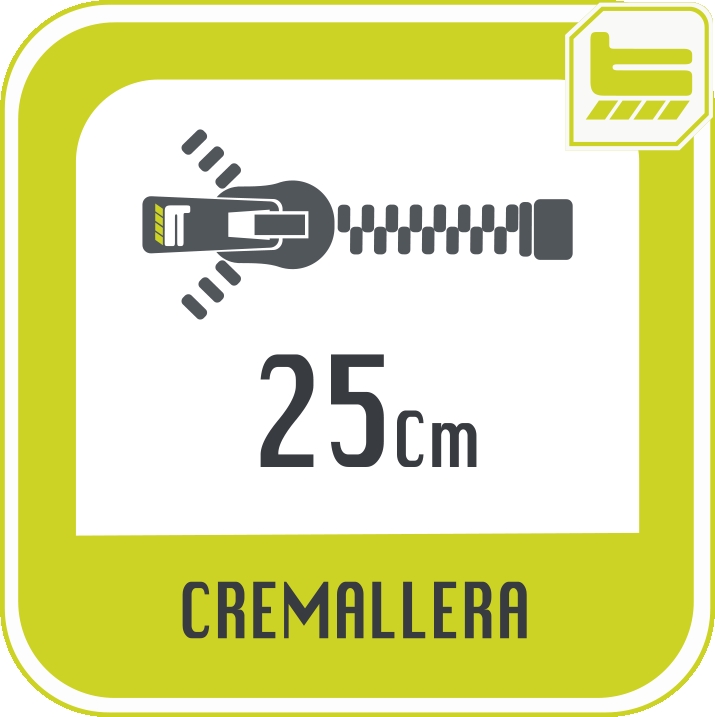 CREMALLERA 25 CM