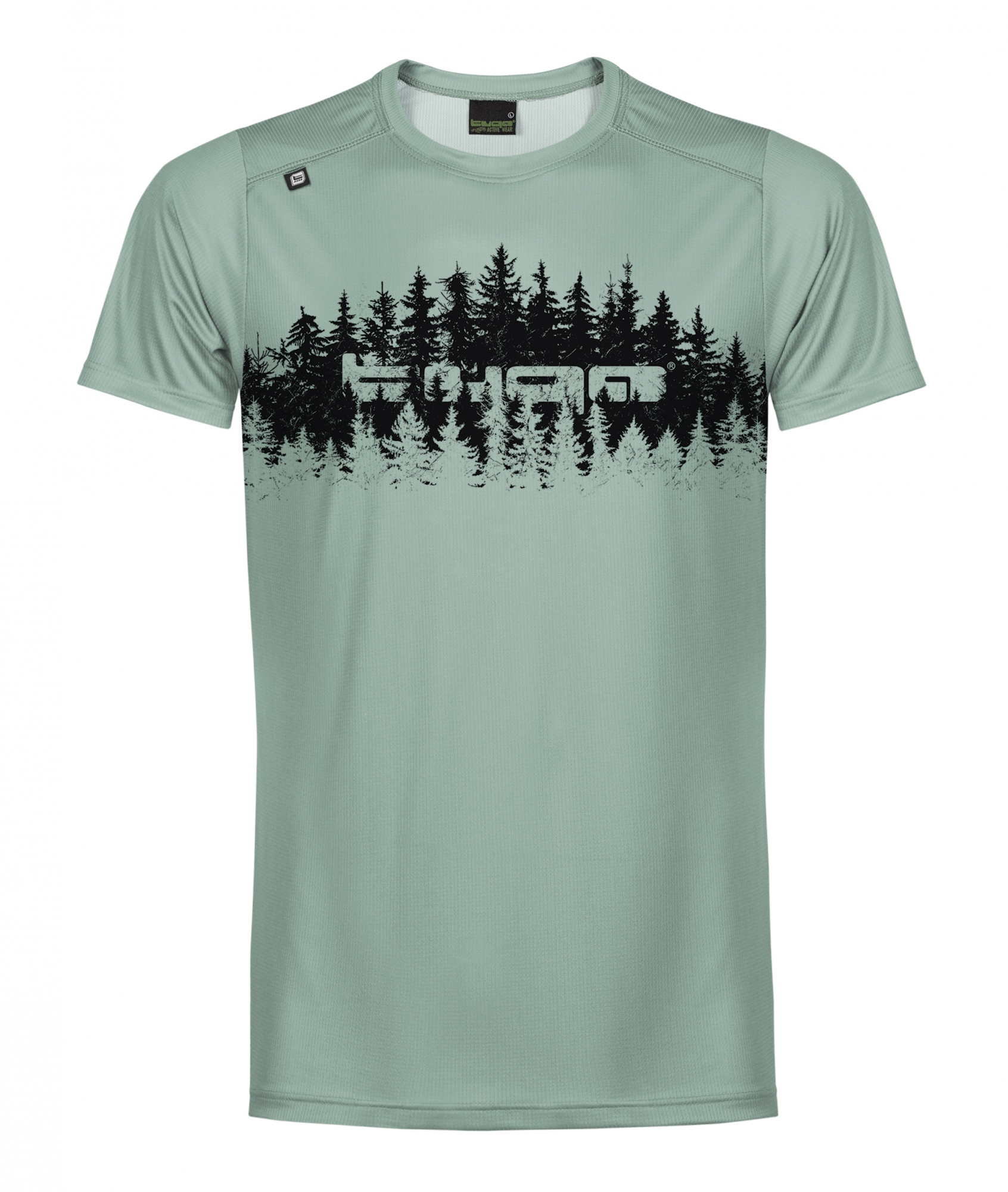 Camiseta Tuga Trail y Running Forest Verde