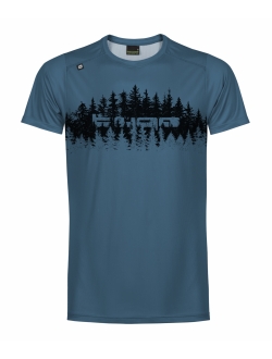 Camiseta Tuga Trail y Running Forest Azul