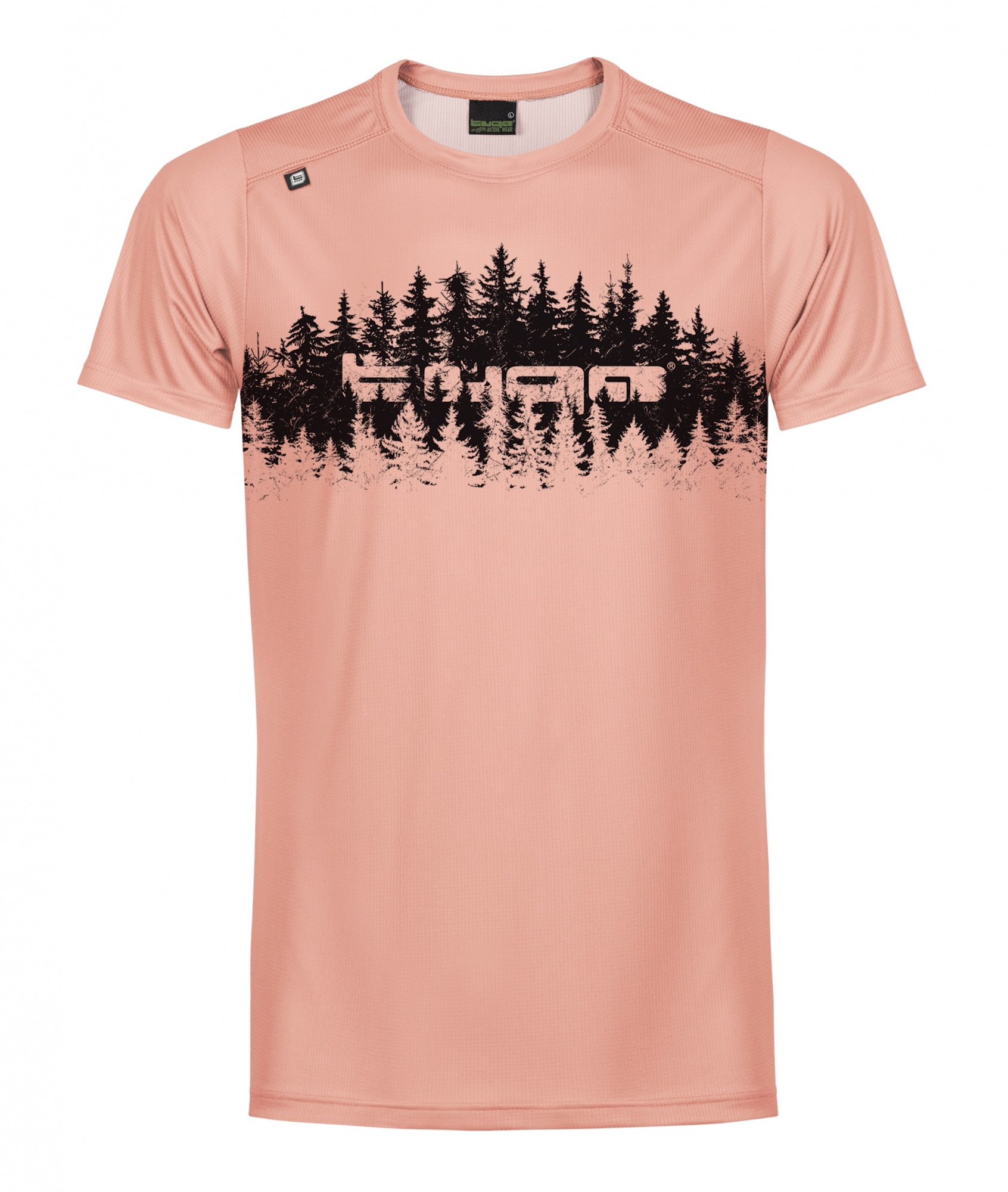 Camiseta Tuga Trail y Running Forest Rosa