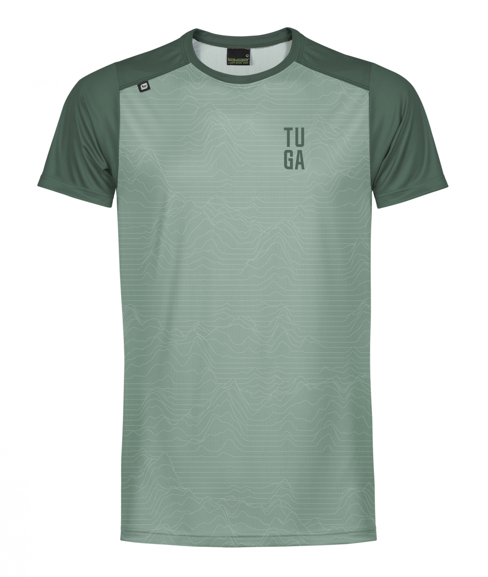 Camiseta Tuga Trail y Running Altitude Verde