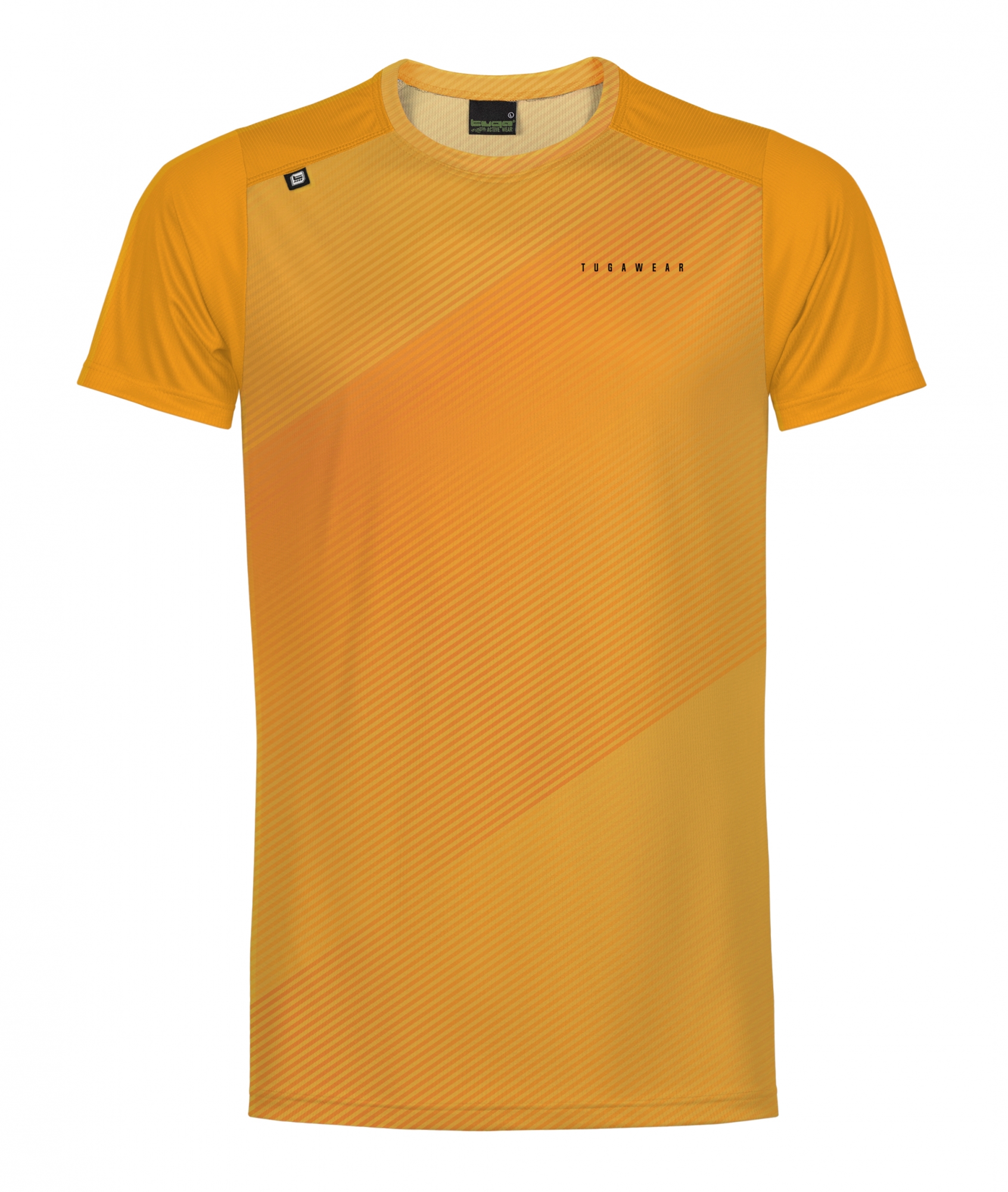 Camiseta Tuga Trail y Running Boreal Amarilla
