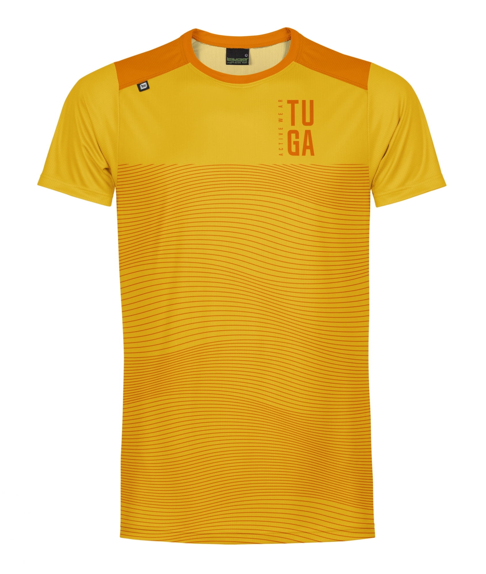 Camiseta Tuga Trail y Running Sand Naranja