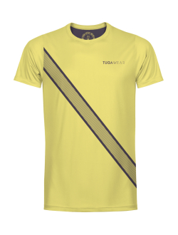 Camiseta Tuga Running Diagonal Blanca