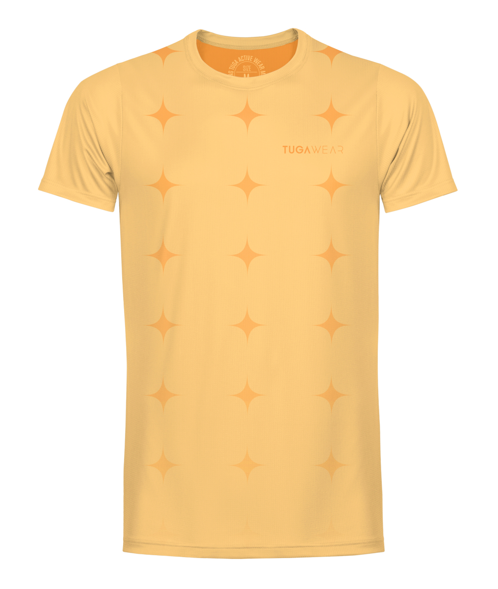 Camiseta Tuga Running Eixample Amarilla
