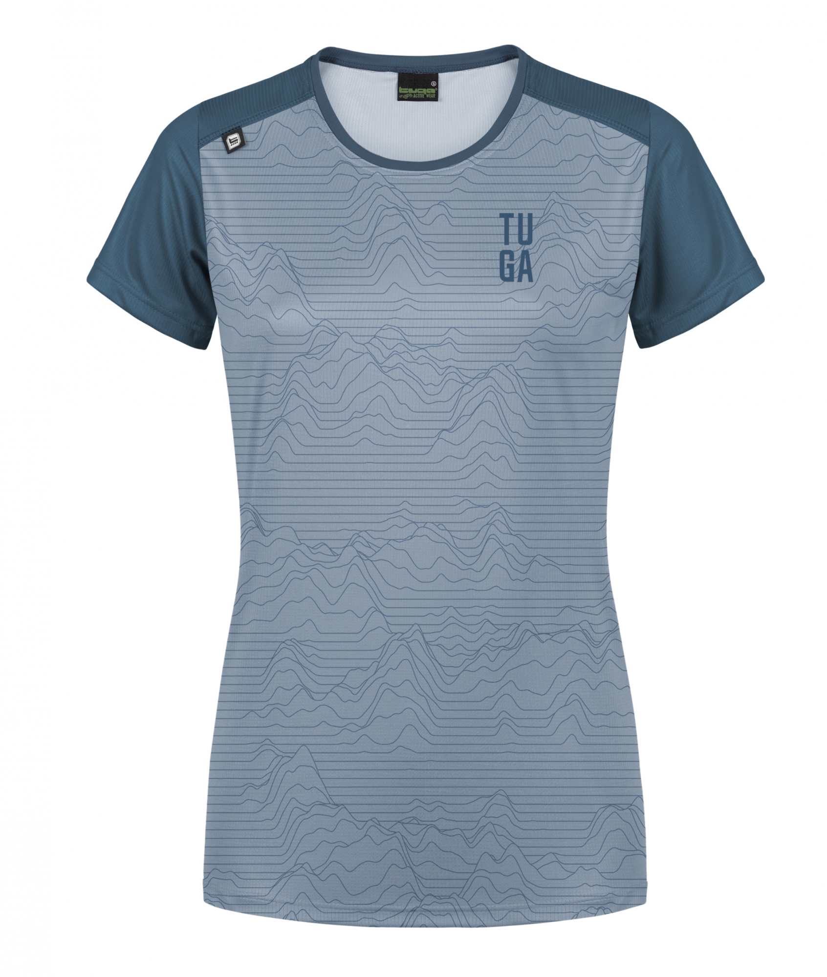 Camiseta Tuga Trail y Running Altitude Azul
