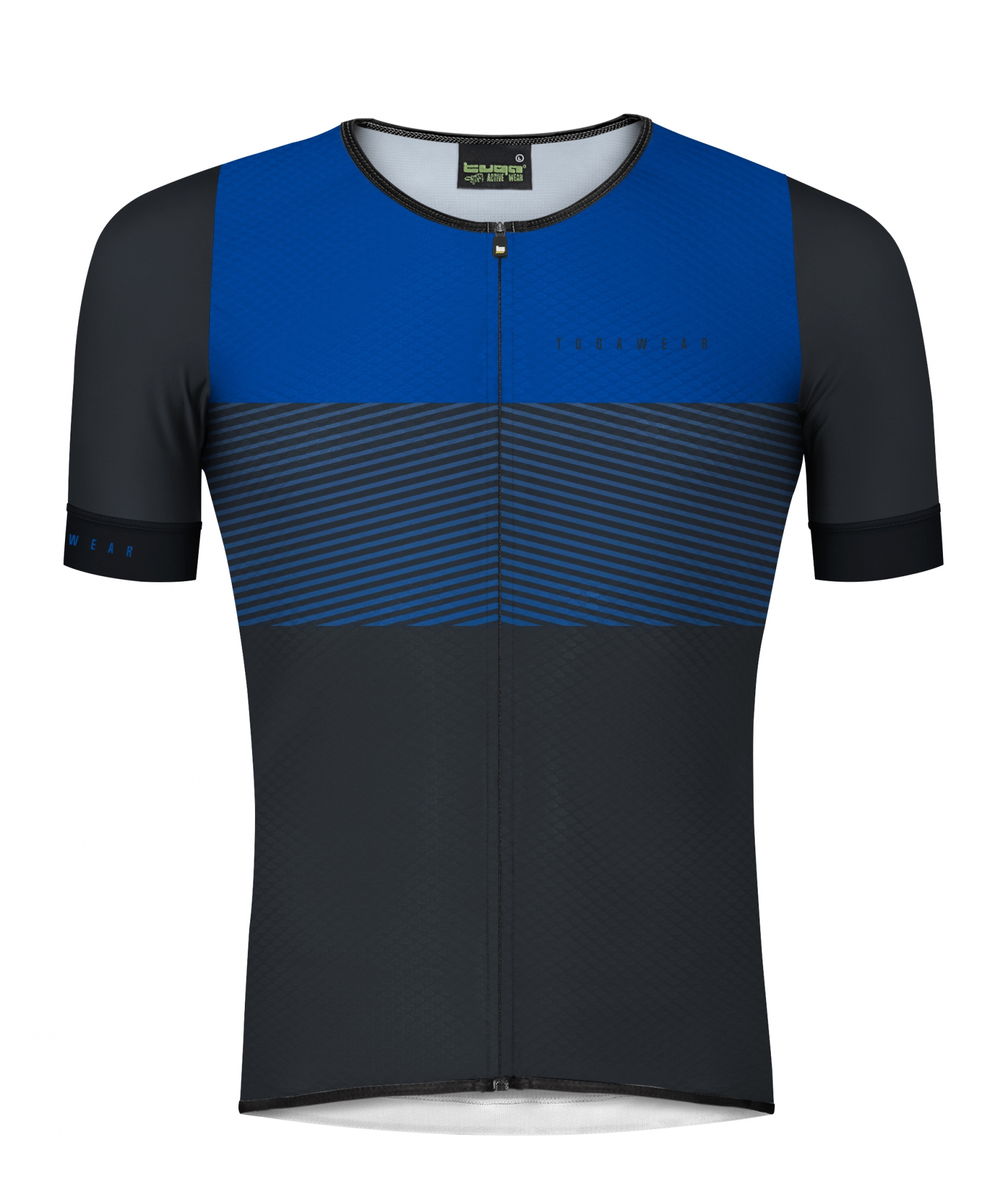 Maillot ciclismo técnico transpirable y aerodinámico Tuga Line Azul