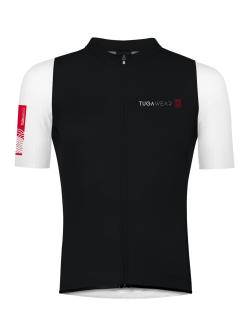 Maillot ciclismo técnico transpirable y aerodinámico Details Negro