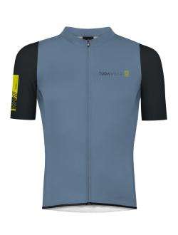 Maillot ciclismo técnico transpirable y aerodinámico Details Azul