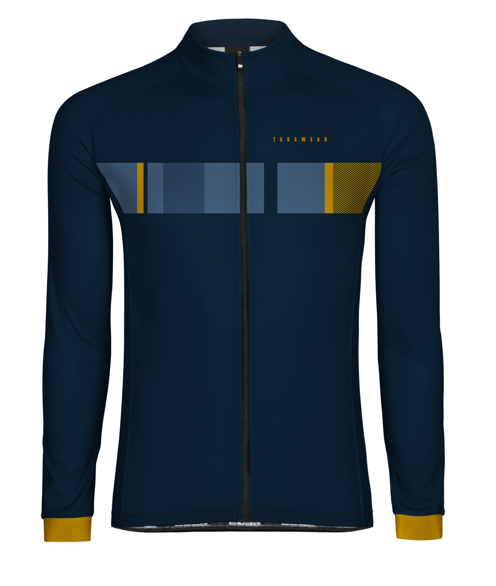 Maillot ciclismo técnico invierno térmico Tuga Code Azul