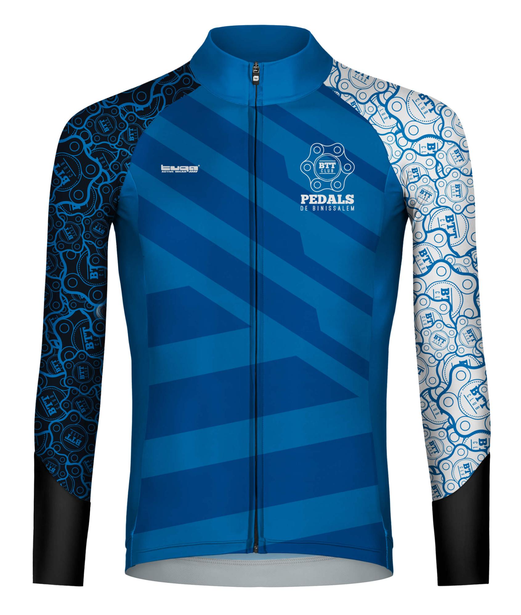 Maillot largo unisex H20 con tejido afelpado y slim fit para días fríos.