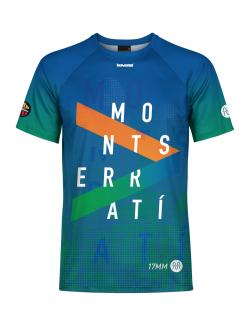 Camiseta técnica para eventos de running y trail, transpirable, personalizada, disponible en modelo masculino y femenino.