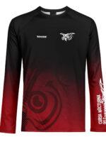 Camiseta de manga larga para invierno, perfecta para trail y running. Fabricada en tejido QDR50 y disponible en versión masculina.